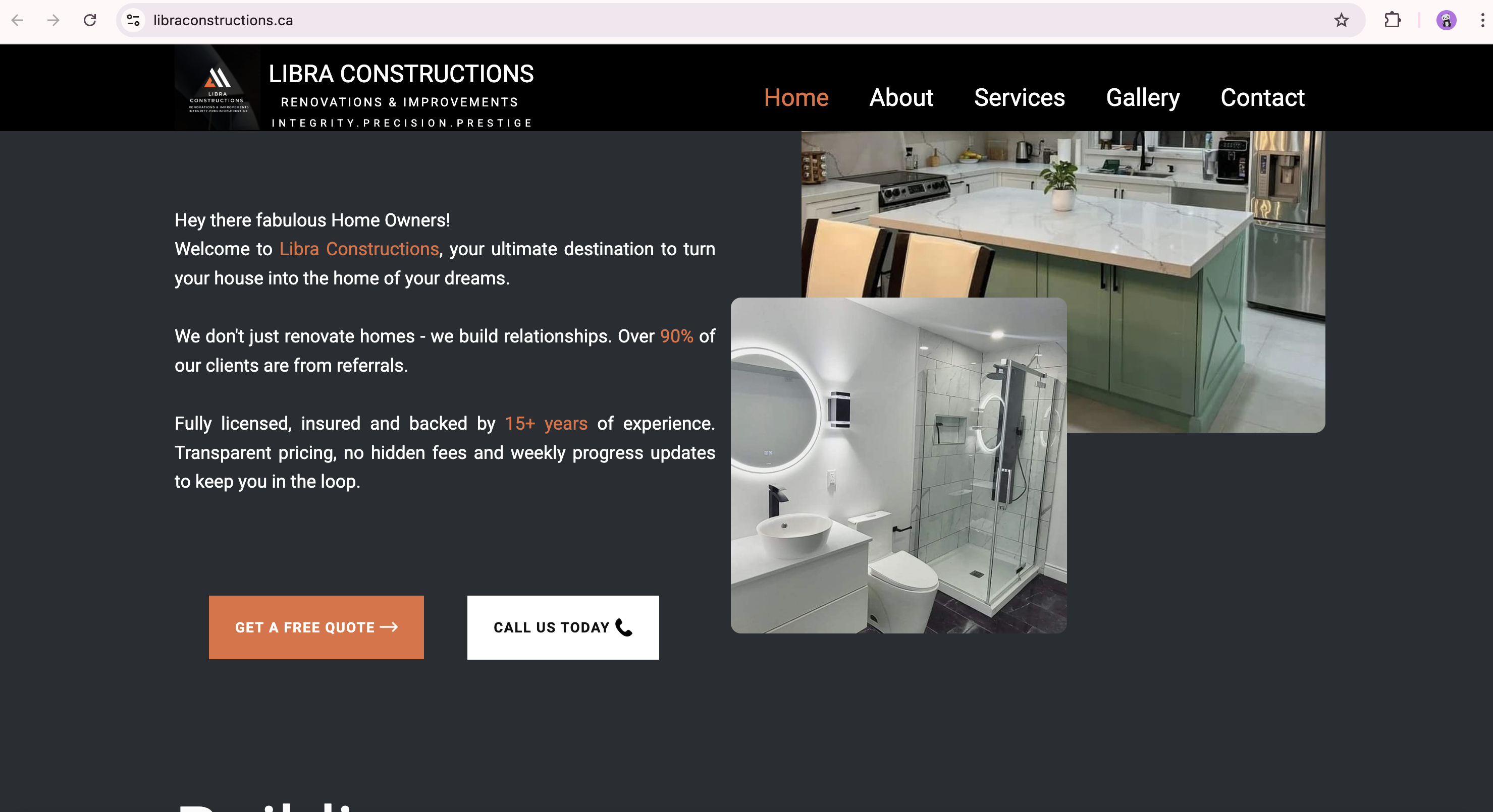 Electrical Company Website